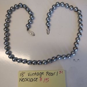 18" Vintage Pearl Necklace